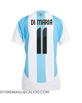 Argentina Angel Di Maria #11 Maglia Gara Casa Repliche Copa America 2024 Donna